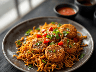 Fried Carrot Cake Black
